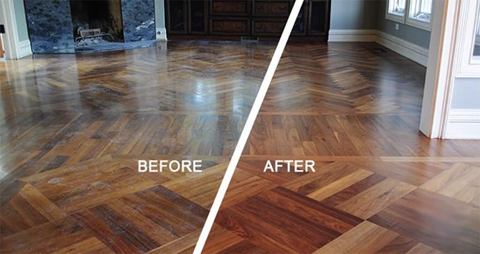 Clean floor