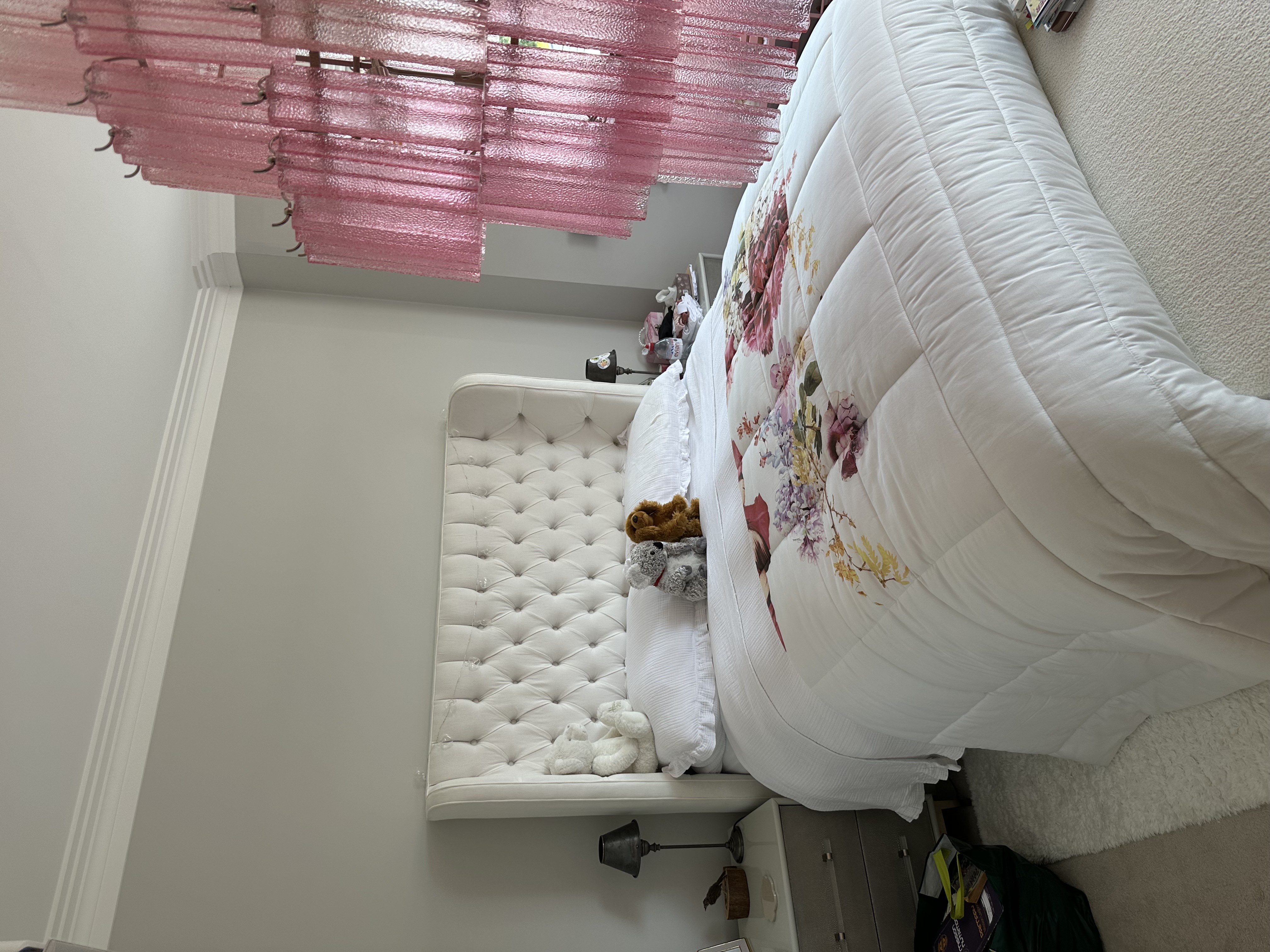 Cleaned bedroom