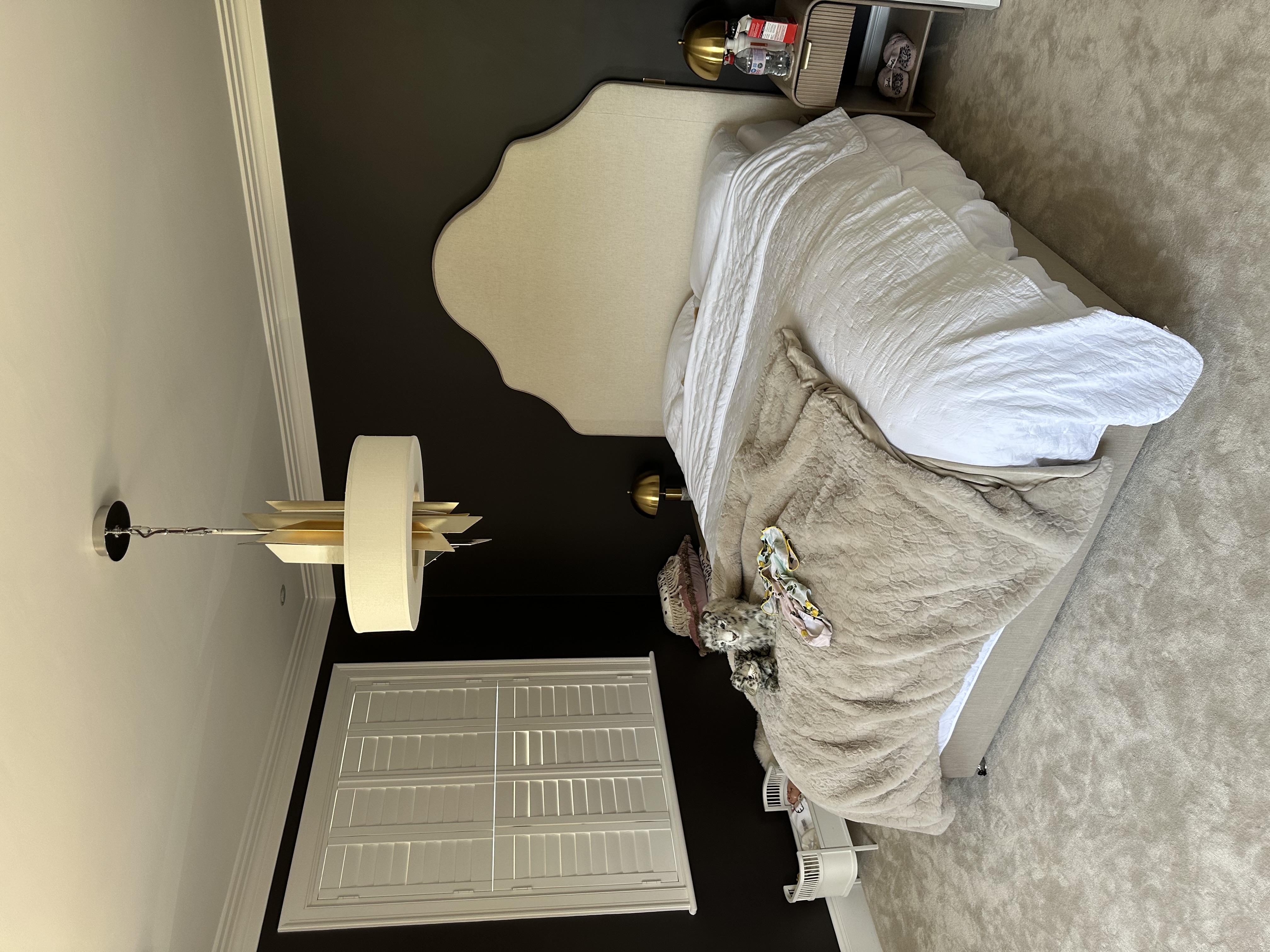 Cleaned bedroom