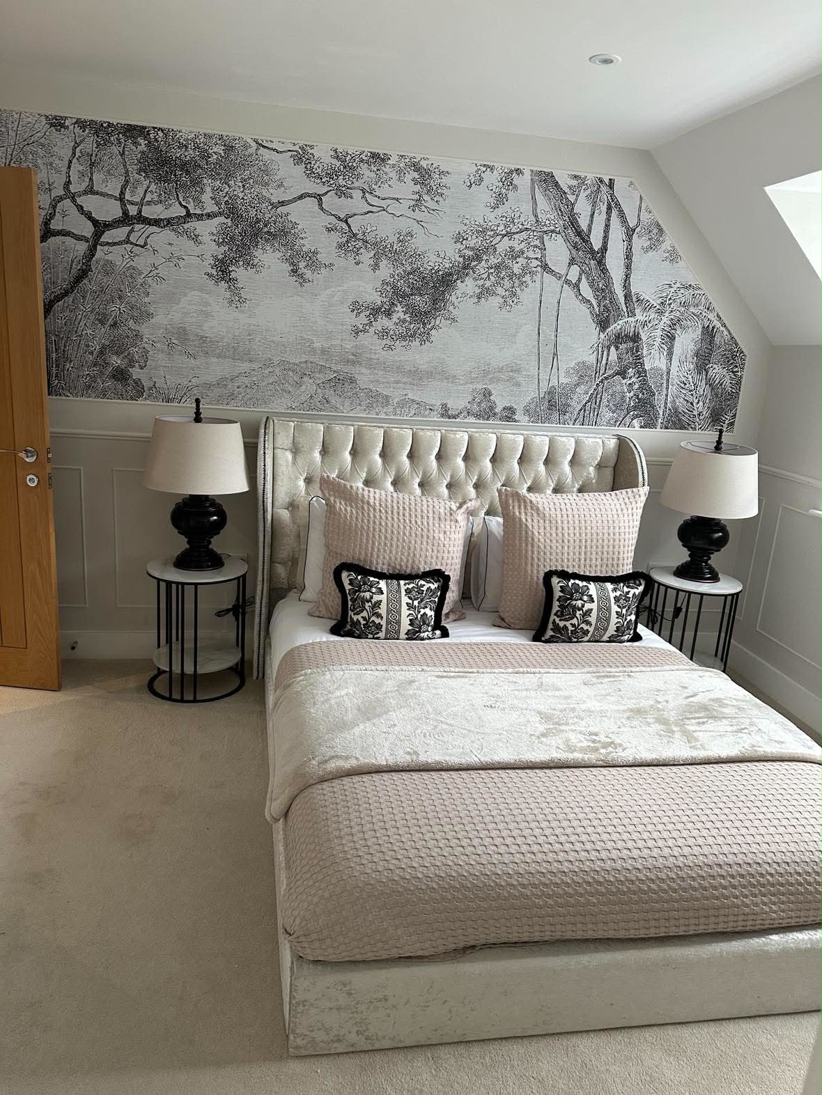 Bedroom after professional clean